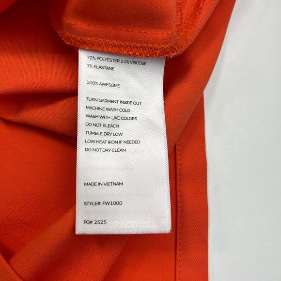 Figs Scrub Set Sunset Orange Womens Zamora Joggers XSP Catarina Top XXS - Picture 6 of 16